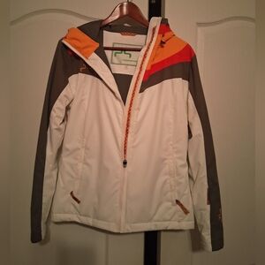 Ski/Snowboarding Jacket With Detachable Insulated Under Hooded Jacket